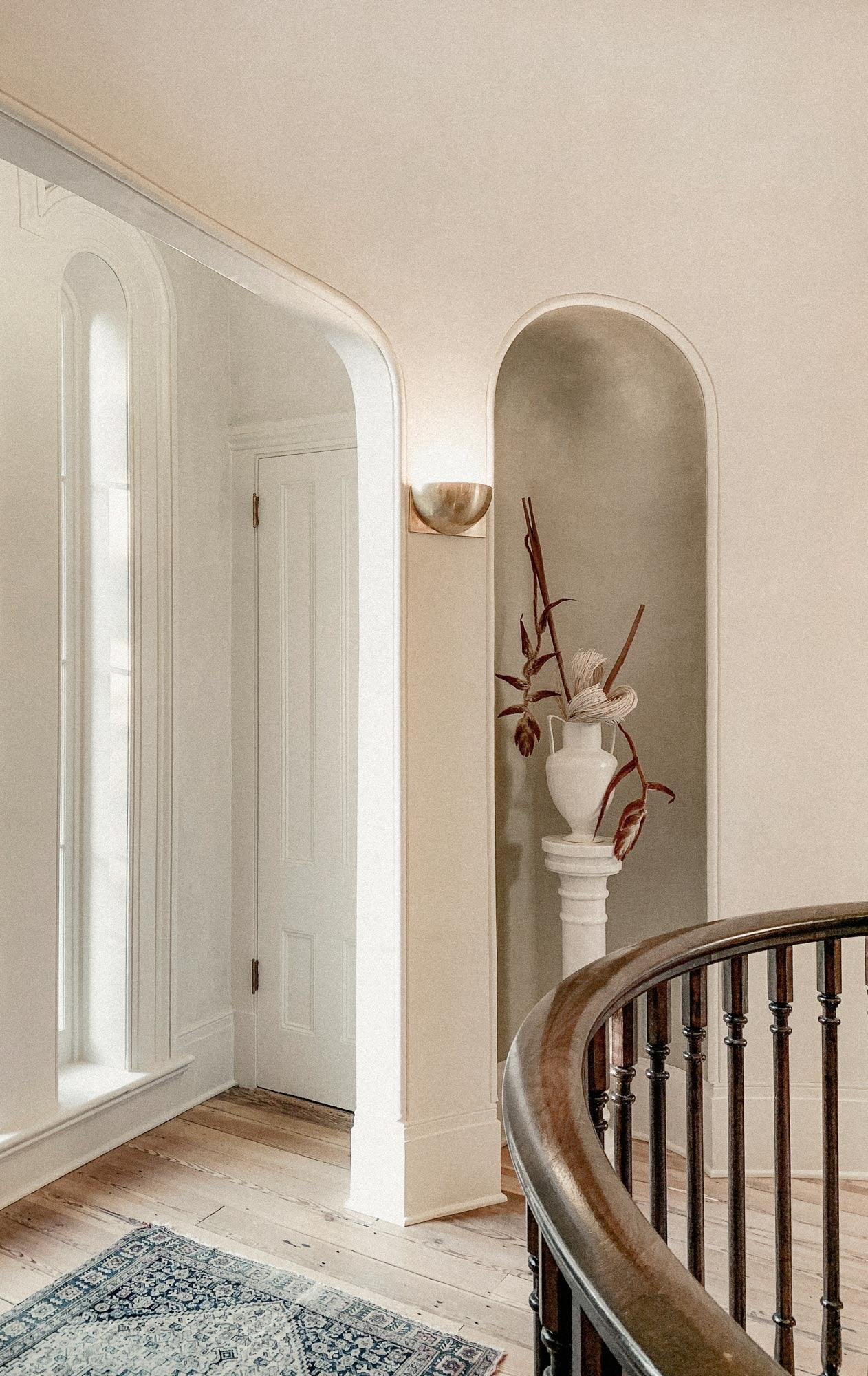 Careful editing and integration of furnishings during a home transition to Tennessee